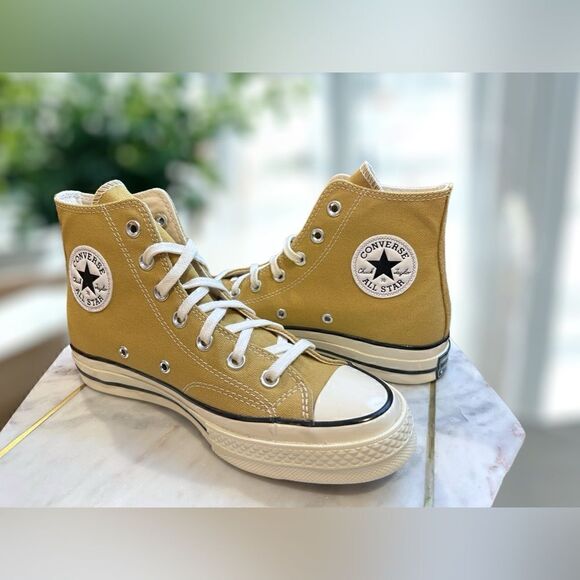 🔥🔥NEW Converse Chuck 70 Hi Limited Edition Sand Dunescape Women's 8 Men’s 6 - Picture 6 of 14